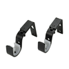 Pillar 16/25mm Black Adjustable Universal Brackets