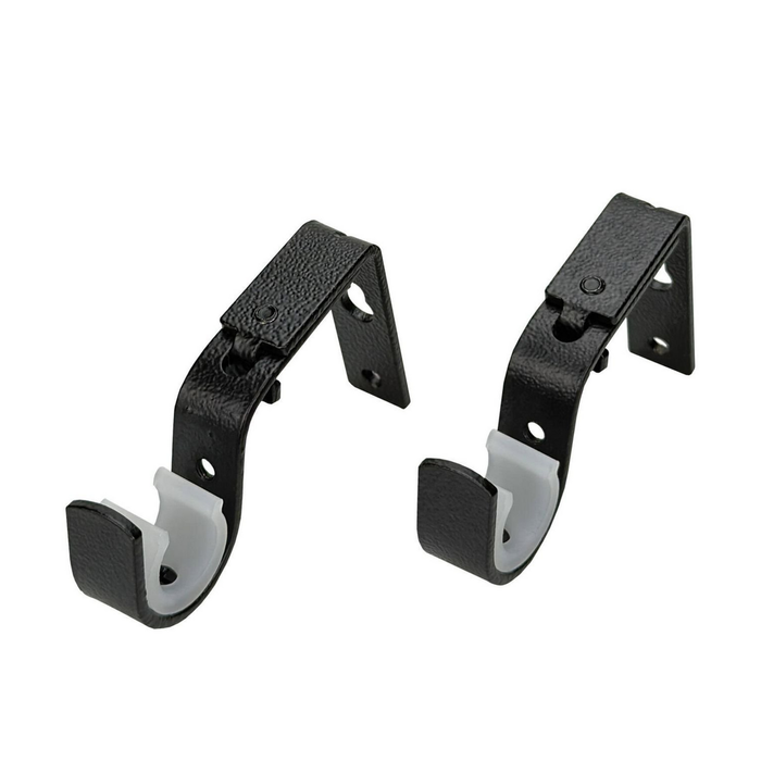 Pillar 16/25mm Black Adjustable Universal Brackets
