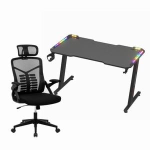Advwin Gaming Office Desk 120cm & Gaming Office Chair