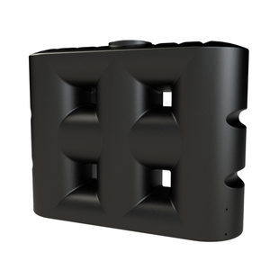 Melro Tanks 4000L Black Slimline Poly Water Tank