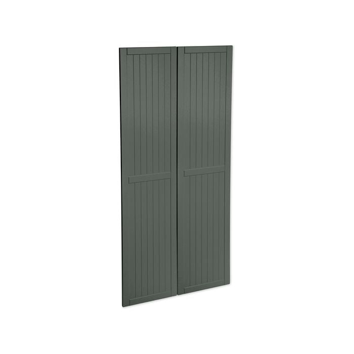 Kaboodle 900mm Matchamisu Country Pantry Doors - 2 Pack
