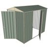 Build-a-Shed 1.5 x 2.3 x 2.3m Narrow Front Gable Dual Single Hinged Door Shed - Green