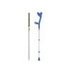 Shock Absorber Crutches with Spring Shock Absorbers, Adjustable Anatomic Design, Lightweight & Safe - Anatomic