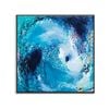 Artist Lane "The Moon Pulls the Tide " by Amira Rahim - 60x60cm Black Framed Canvas