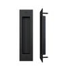 Rolltrak Matte Black Barn Door Recessed Handle