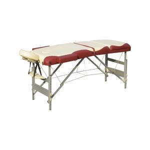 Yes4homes 3 Fold Portable Aluminium Massage Table Massage Bed Beauty Therapy