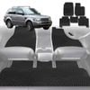 6D Diamond Car Floor Mats for Land Rover Range Rover Sport 2005-2013-Full Set-Black-Outback GT