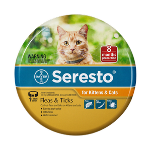 Seresto Flea & Tick Control Pet Collar for Kittens & Cats 1 Pack