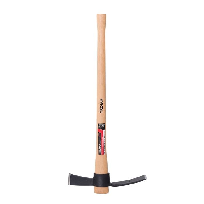 Trojan 2kg Mattock With Cutter End Timber Handle