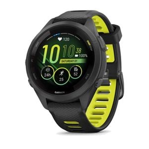 Garmin Forerunner 265s Black Bezel W/black/amp Yellow