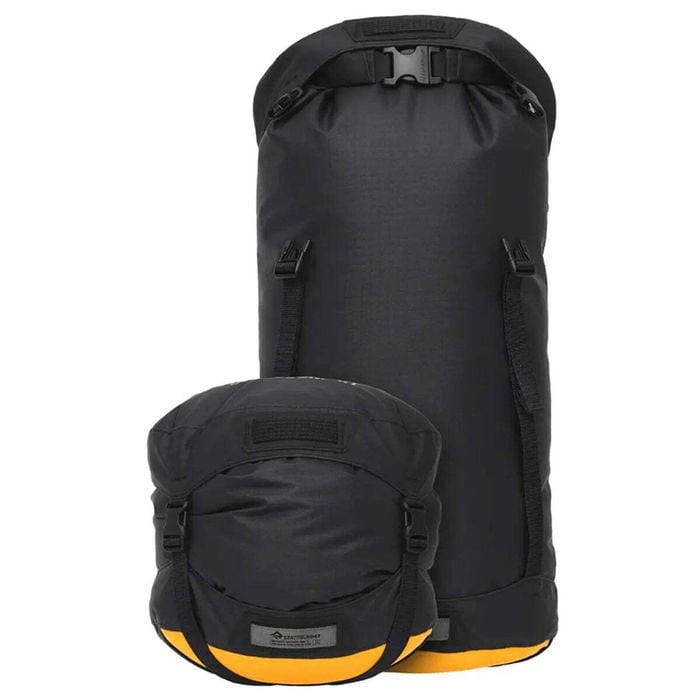Sea To Summit 20l Evac Compression Dry Bag Hd - Jet Black