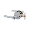 Lockwood Satin Chrome Symmetry Vicinity Privacy Leverset