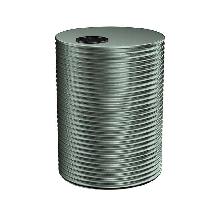 Kingspan 3000L Round Steel Water Tank - 1500mm x 1860mm Cottage Green