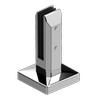 ProtectorAl 95 x 95 x 162mm Stainless Steel Glass Fence Chisel Spigot - 2 Pack