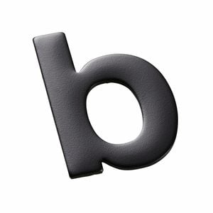 Sandleford 50mm Matt Black Mode Letter B