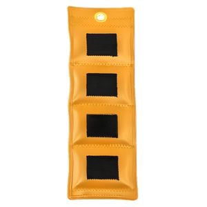 Vinyl Cuff Weight - Adjustable Home Gym Weights - 1 x 1.5kg Gold