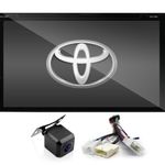 Elinz Toyota 7" In Dash Head Unit DVD Player Double Din Octa Core Android 10 GPS WiFi Reverse Camera Car Stereo