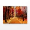 Oil Painting Colorful Autumn   Print 100% Australian Made 50 x 40cm  (Acrylic)