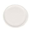 NF Living Cirqua Round Plate 36x3.2 Reactive Glaze Stoneware Dinnerware White