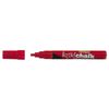 Texta Liquid Chalk Bullet Tip Wet Wipe Marker (Red)