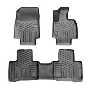3D All-Weather TPE Floor Mats for Lexus RX350 RX350h RX500h 2022-Onwards Customized Floor Liners