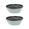 2PK Work Hero D10LP 10L Durable Cloth Bag with Frame for Canister Vacuum White
