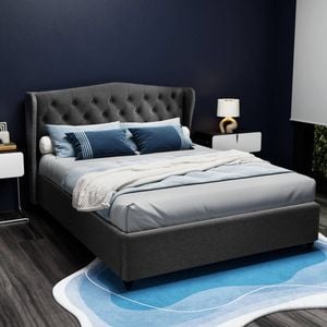 Artiss Bed Frame Queen Beds Base Fabric