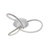 Lexi Lighting Irie Dimmable 3 Lights LED Ceiling Light - 50 cm White