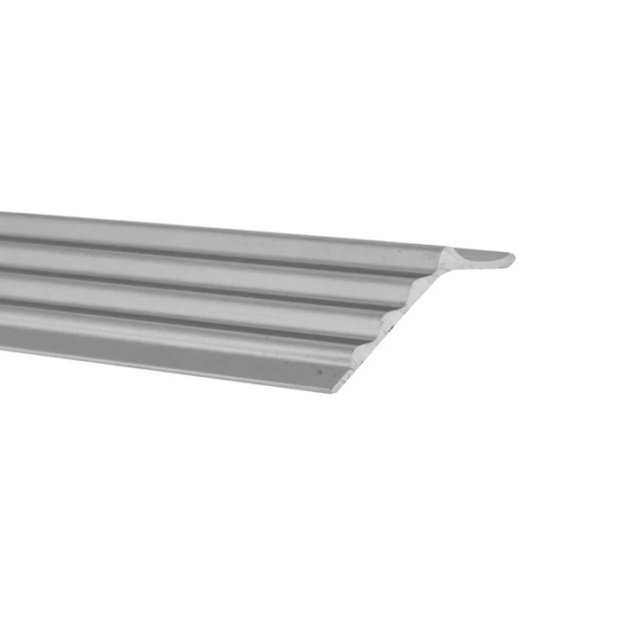 Roberts 32mm x 0.825m Pewter Ripple Bar