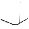 Emro 1200 x 1200mm Black Matte Shower Track