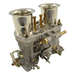 Calflow 44 IDF Weber Style Carburettor (4 Progression Holes) with Chrome Ram Tubes