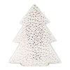 Ladelle Glitz White/Gold Tree 17cm Porcelain Seasonal/Festive Decoration