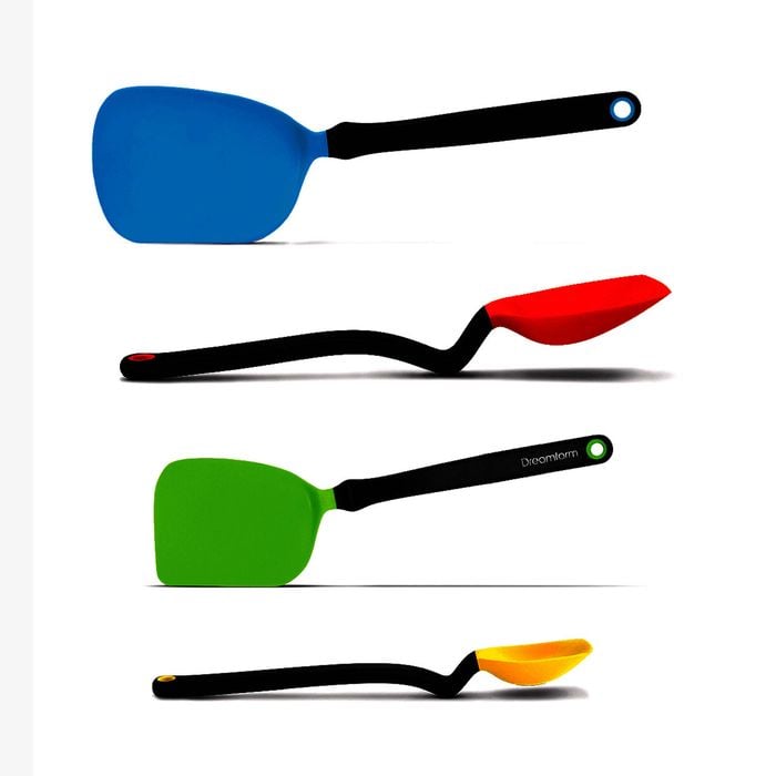 6pc Dreamfarm Ultimate Silicone Kitchen Utensil Set Supoon Chopula Clong Sharple