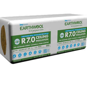 Earthwool R7.0 Ceiling Batt 330 x 620 x 1160 5.8m² - 8 Pack