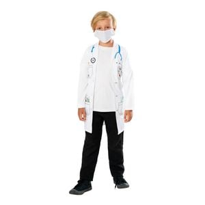 Rubies Doctor Coat Costume Dress Up Party Cosplay Halloween Outfit Size 5-6y