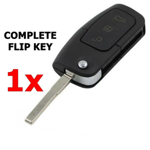 Ford Transponder Full Remote Flip Key Bf Fg Falcon Territory Mondeo Fpv Focus Fiesta