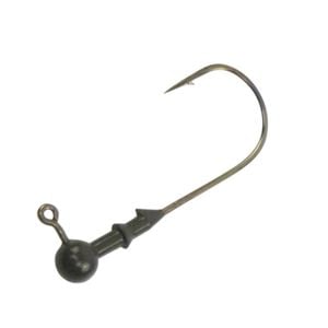 Vike 3/16 Oz Round Tungsten Jig Head, Size 1/0 Hook, 3 Pack
