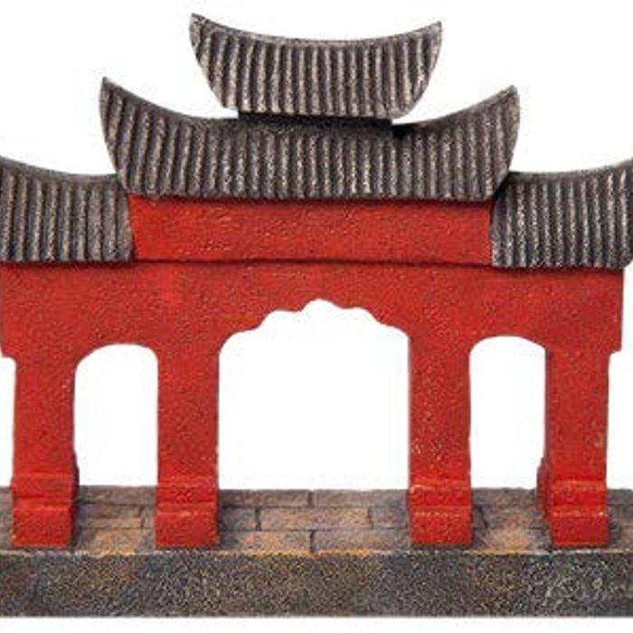 Aqua One Triple Arch Ornament 12x3x10cm (37481)