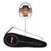 Li-Ning Tectonic 1S Carbon Fibre Strung Badmiton Racket with Full Cover | Size: 4U (83gm) | White-Black-Copper