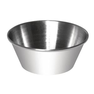 Olympia Sauce Cups Stainless Steel Portion Control Condiment Cups 45ml Pack Of 12