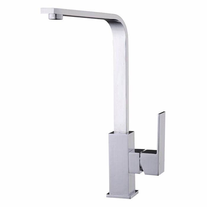 Shaw & Mason 35mm Chrome Side Lever Sink Mixer - WELS 5 Star 6L/min