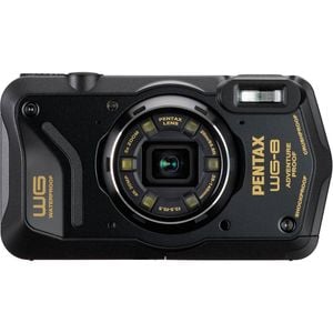 Pentax Wg-8 Waterproof Compact Camera - Black