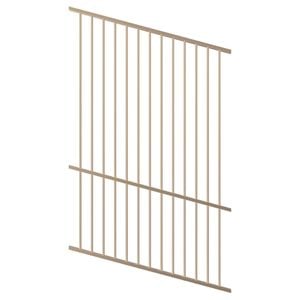 ProtectorAl 350 - 1200 x 1800mm Primrose Raked Up to 15º Flat Top Pool Fence Panel