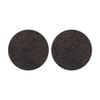 2pk Glomesh Regular Speed Stripping Machine Floor Pad Black 500mm