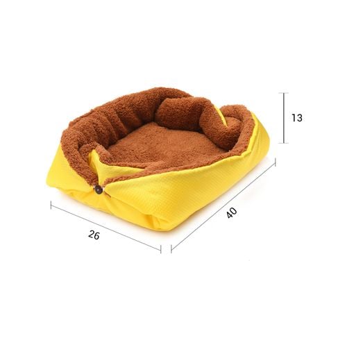 SOGA Yellow Dual purpose Pet beds Bunnings Australia