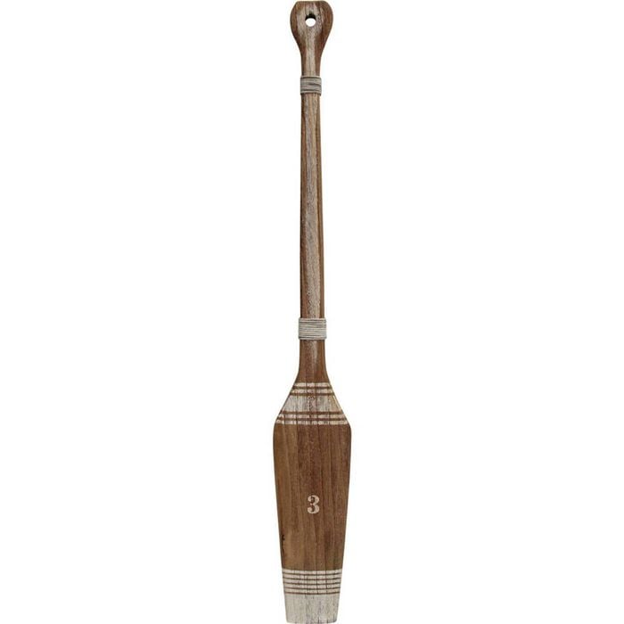 LVD Oar Large Rustic Home/Office Decor 90cm - White