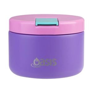 Oasis Insulated Food Flask 300ml - Mermaid Purple