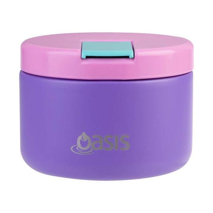 Oasis Insulated Food Flask 300ml - Mermaid Purple