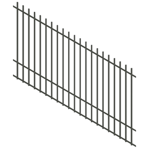 ProtectorAl 1201 - 2400 x 1500mm Woodland Grey Raked 16-30º Radiator Pool Fence Panel