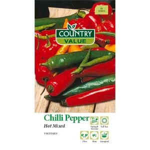 Country Value Seed Chilli Pepper Hot Mixed